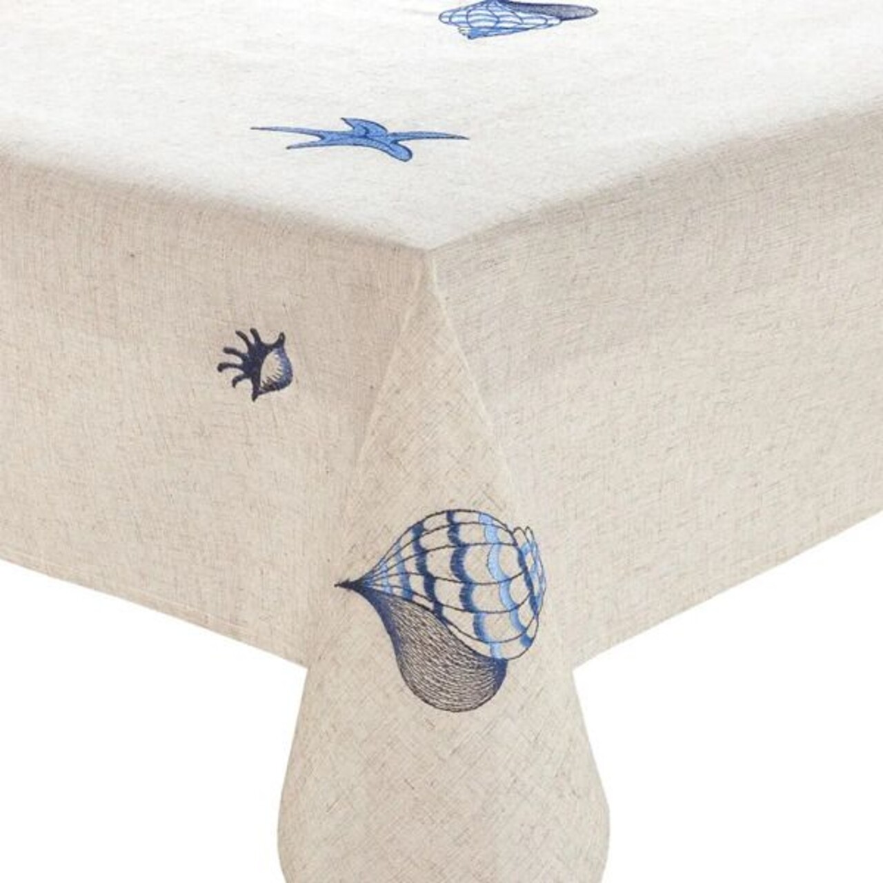 Fata de masa Blue Ocean, Ambition, 160x280 cm, poliester, gri - imagine 4